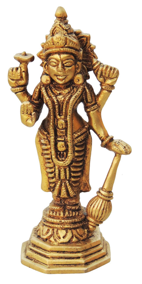 Brass Vishnu Statue 0.47kg