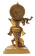 Brass Krishna Ji God Idol Statue 0.7kg