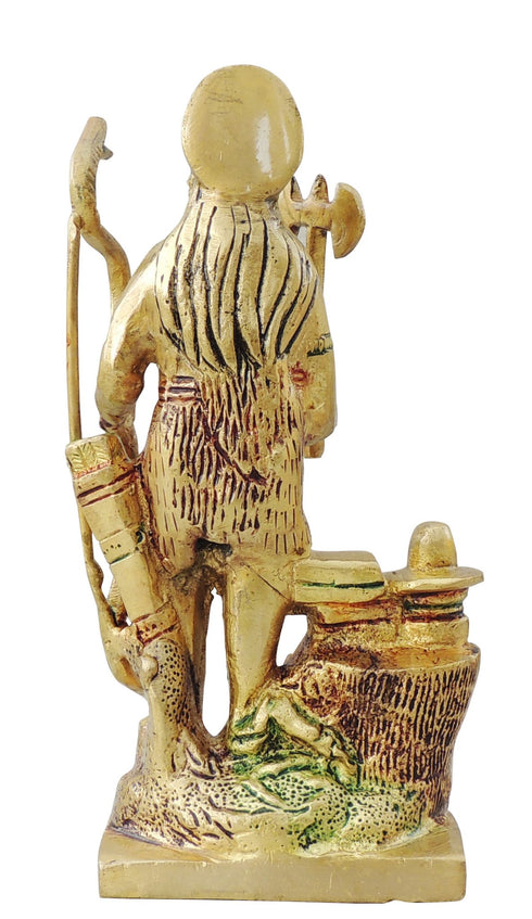 Brass Parshuram Ji God Idol Statue 1.54kg