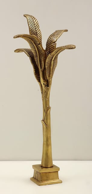 Brass Table Decor Banana Tree 0.8Kg