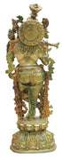 Brass Krishna Statue 26.2kg