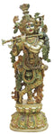 Brass Krishna Statue 26.2kg