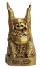 Brass Laughing Buddha God Statue 1.34kg