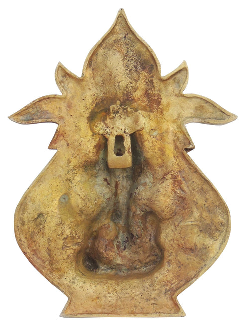 Brass Wall Hanging Ganesh Statue 1.74kg