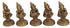 Brass Musical Ganesh 5 pcs set God Idol 0.3kg