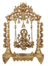 Brass Ganesh Ji God Idol Statue 4.093Kg