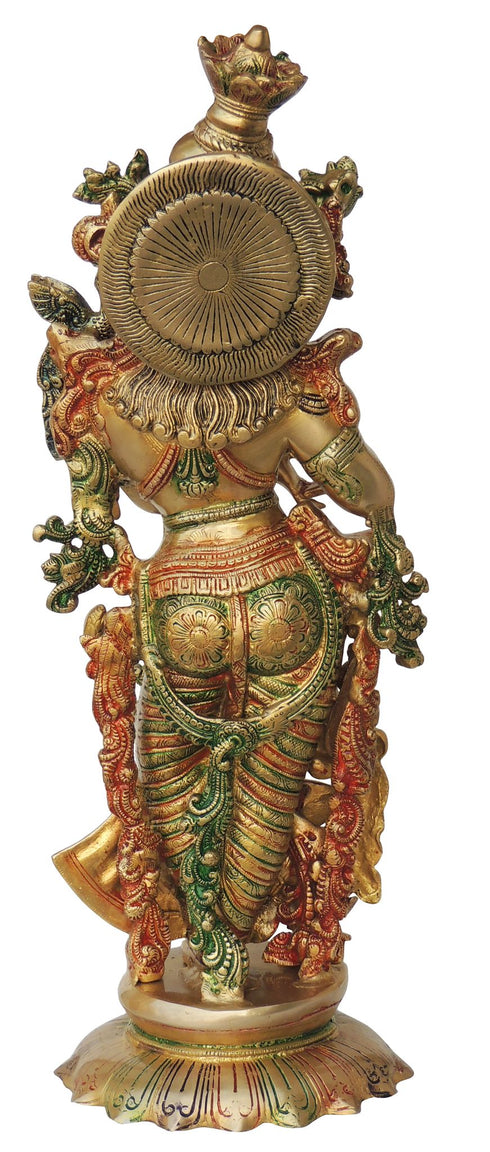 Brass Radha Statue 14.34Kg