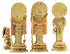 Brass Ram Darbar God Idol Statue 1.5Kg