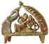 Brass Radhe Krishna On Peacock Singhasan 3.2Kg