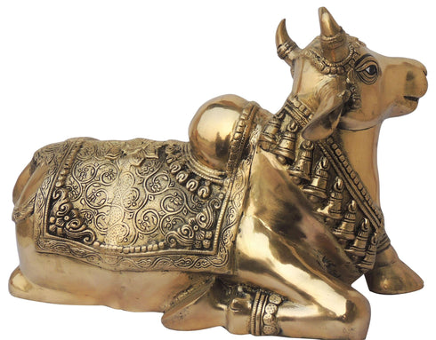Brass Nandi Statue 18kg