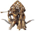 Brass Radha Krishna God Idol Statue 2.88Kg