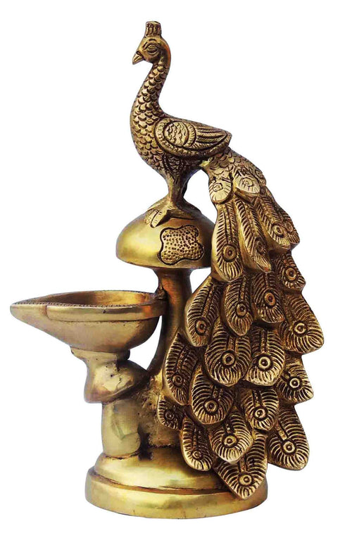 Brass Table Oil Lamp Deepak 1.75Kg