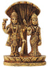 Brass Vishnu Laxmi Ji God Idol Statue 0.42Kg