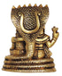 Brass Laxmi Vishnu God Idol Statue 0.5Kg