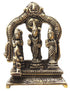 Brass Ram Darbar God Idol Statue 0.38Kg