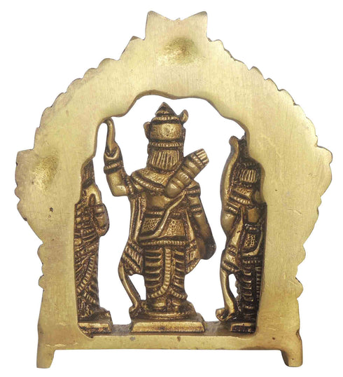 Brass Ram Darbar God Idol Statue 0.5Kg