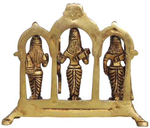 Brass Ram Darbar God Idol Statue 0.6Kg