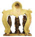 Brass Ram Darbar God Idol Statue 0.68Kg