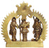 Brass Ram Darbar God Idol Statue 1.84Kg