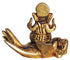 Brass Ganesh Ji God Idol Statue 0.18Kg