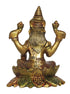 Goddess Brass Laxmi idol 0.9 Kg