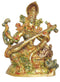 Brass Saraswati Color Idol Statue 4.84 Kg