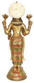 Brass Laxmi Ji Goddess Idol Statue 18.1 Kg