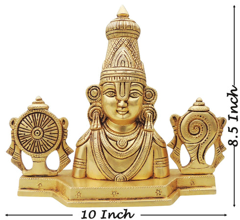 Brass Showpiece Tirupati Bala Ji 2.5Kg