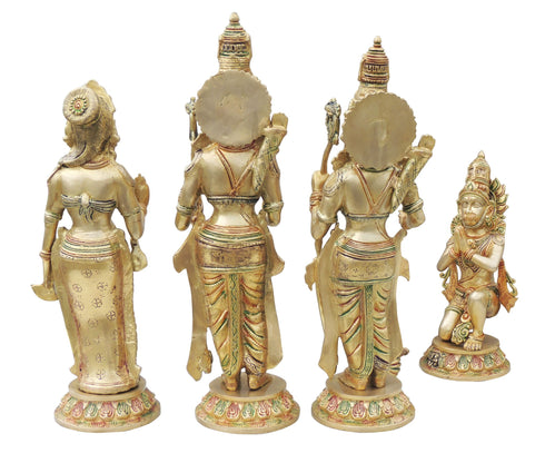 Brass Ramdarbar Idol Statue 7.4 Kg