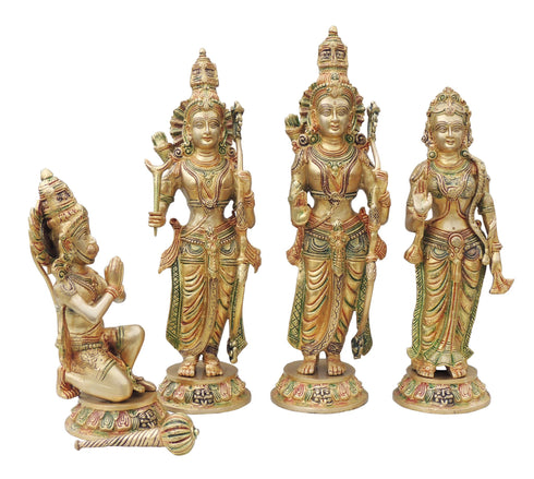 Brass Ramdarbar Idol Statue 7.4 Kg