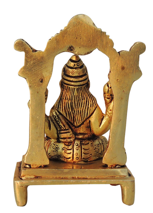 Brass Laxmi Ji Goddess Idol Statue 0.52Kg