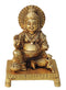Brass Kuber Ji God Idol Statue 1.52Kg