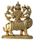 Brass Goddess Durga Idol Statue 0.36Kg