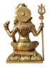 Brass Shiv Ji God Idol Statue 2.66Kg