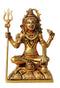 Brass Shiv Ji God Idol Statue 2.66Kg