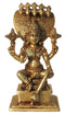Brass Vishnu Ji God Idol Statue 3.34Kg