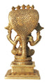 Brass Vishnu Ji God Idol Statue 3.34Kg