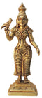 Brass Meenakshi Devi Idol Statue 1.66Kg
