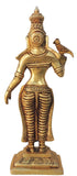 Brass Meenakshi Devi Idol Statue 1.66Kg