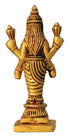 Brass Laxmi Ji Goddess Idol Statue 0.07Kg