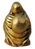 Brass Laughing Buddha God Idol Statue 1.2Kg