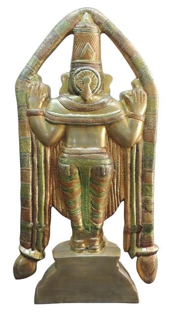 Brass Tirupati Bala Ji God Idol Statue 17.5Kg