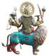 Brass Durga Stone Finish With Lacquer Statue 65Kg