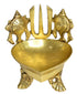 Brass Shankh Chakra Deepak Oil Lamp 1.9Kg