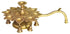 Brass Table 9 Wicks Deepak Oil Lamp 2.6Kg