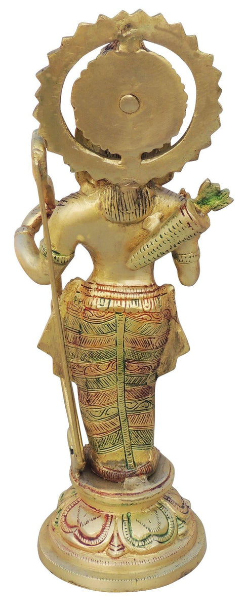 Brass Showpiece Ram Ji Statue Idol 2.56Kg