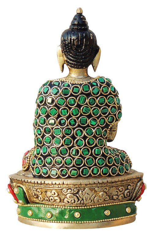 Brass Showpiece Buddha Ji God 1.15Kg