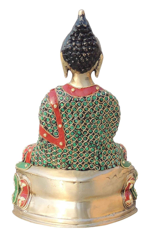 Brass Showpiece Buddha Ji God 2.84Kg