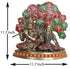 Brass Radha Krishna with Tree Statue 7.72Kg