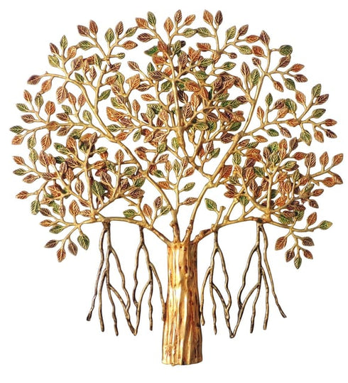 Brass Showpiece Wall Decor Tree 4.9Kg